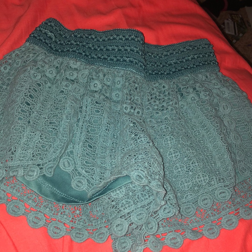 Blue shorts